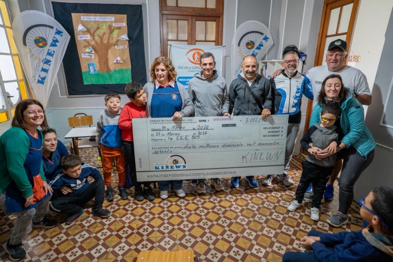 Deporte y solidaridad a beneficio de la Escuela N� 505